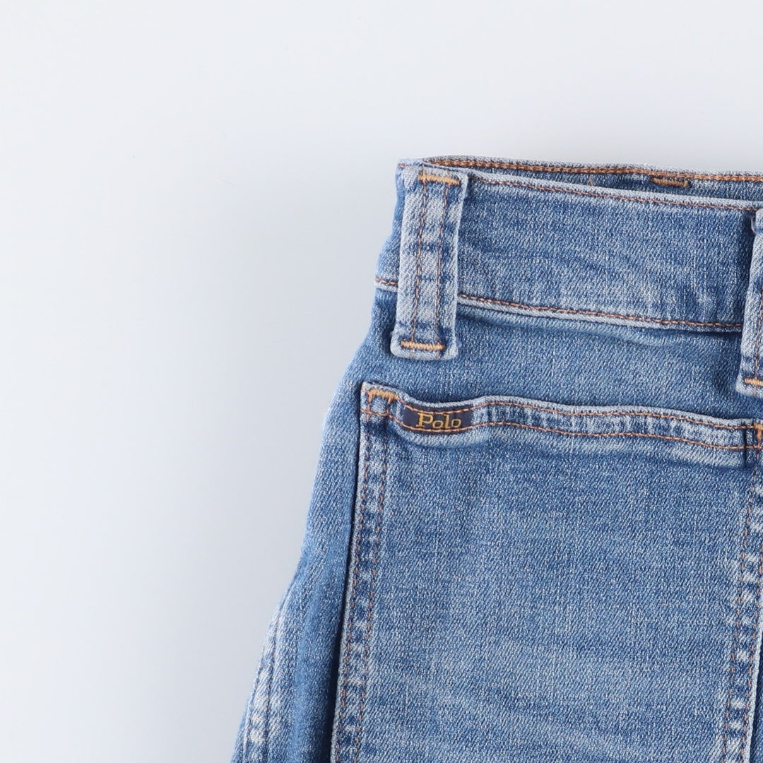 Ralph Lauren Polo Ralph Lauren Flare Cut Denim Pants Women's L (W29) cotton blue type Vintage Second Hand