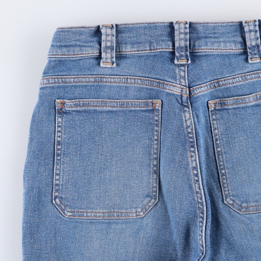 Ralph Lauren Polo Ralph Lauren Flare Cut Denim Pants Women's L (W29) cotton blue type Vintage Second Hand