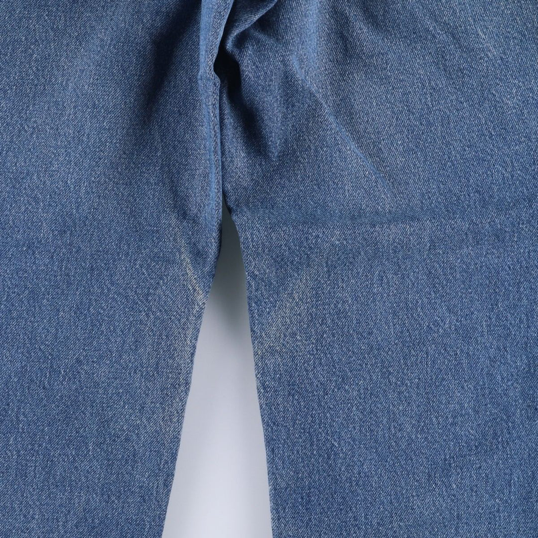 2000'S Levi's 550 Relaxed Fit Tapered Leg Denim Pants, Made in USA, Women's Size L (W27) cotton blue type Vintage Second Hand