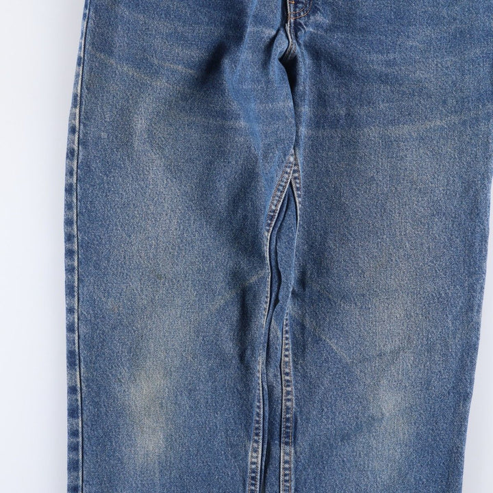 2000'S Levi's 550 Relaxed Fit Tapered Leg Denim Pants, Made in USA, Women's Size L (W27) cotton blue type Vintage Second Hand