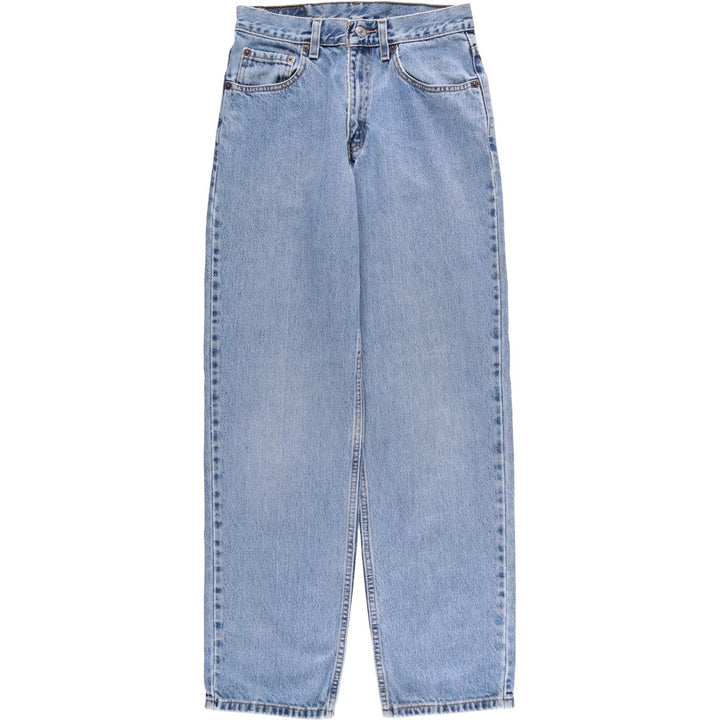00'S Levi's 550 Relaxed Fit Tapered Leg Tapered Denim Pants Women's L (w28) cotton blue type Vintage Second Hand
