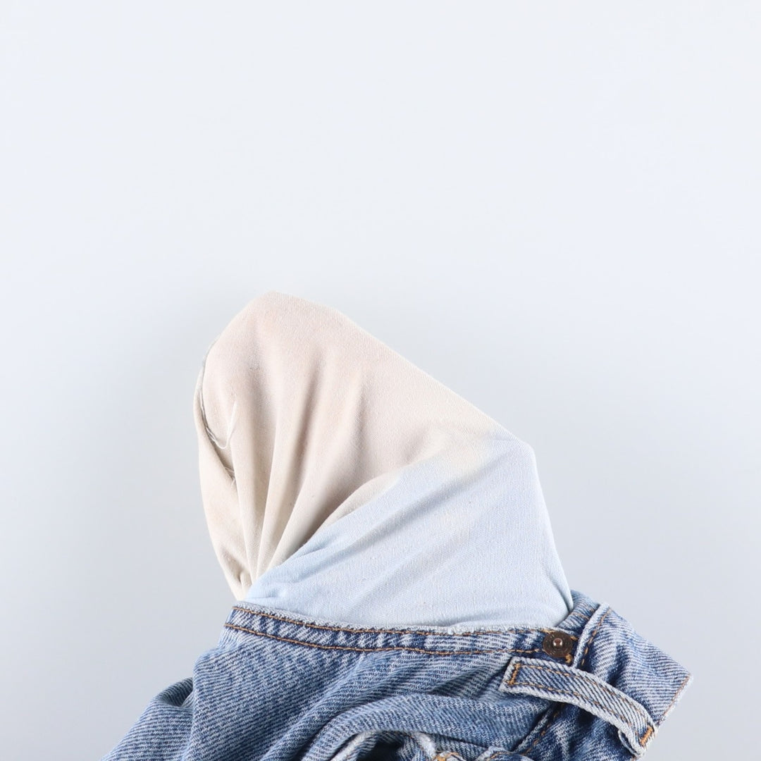 00'S Levi's 550 Relaxed Fit Tapered Leg Tapered Denim Pants Women's L (w28) cotton blue type Vintage Second Hand