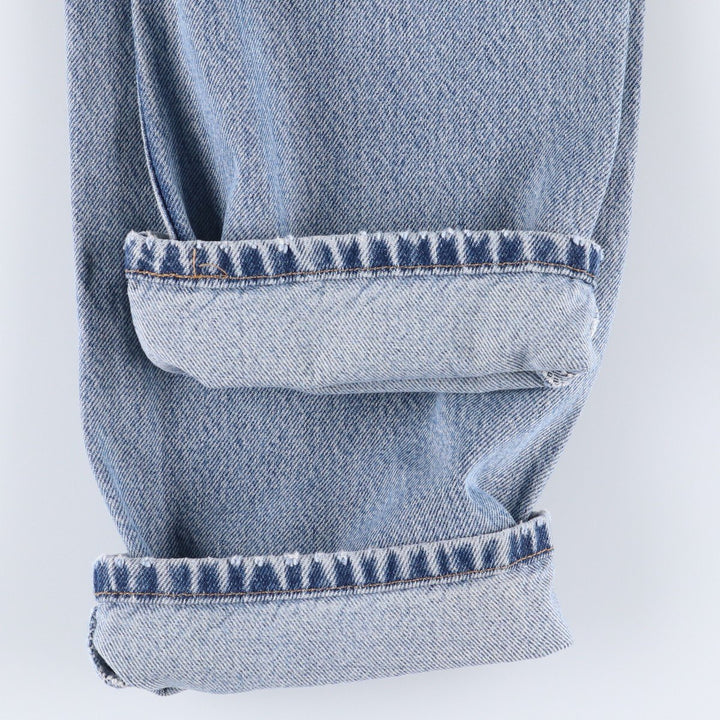 00'S Levi's 550 Relaxed Fit Tapered Leg Tapered Denim Pants Women's L (w28) cotton blue type Vintage Second Hand