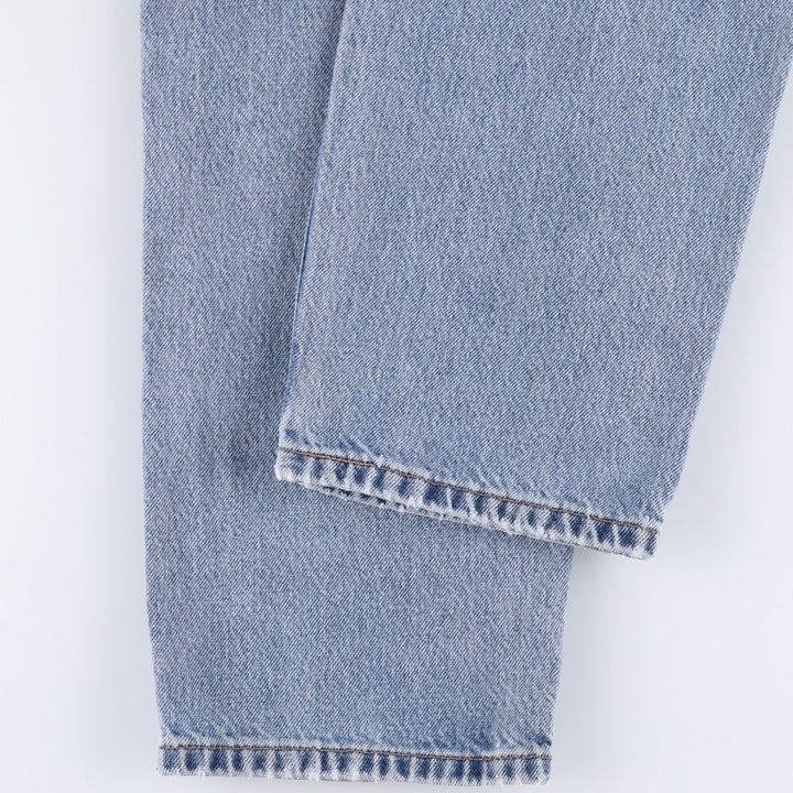 00'S Levi's 550 Relaxed Fit Tapered Leg Tapered Denim Pants Women's L (w28) cotton blue type Vintage Second Hand