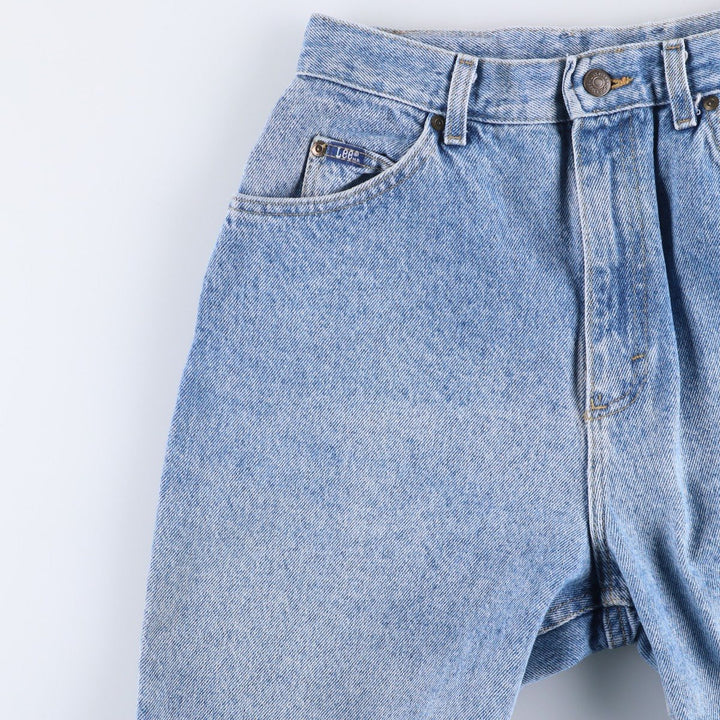Lee Tapered Denim Pants Women's L (W27) unclear blue type Vintage Second Hand