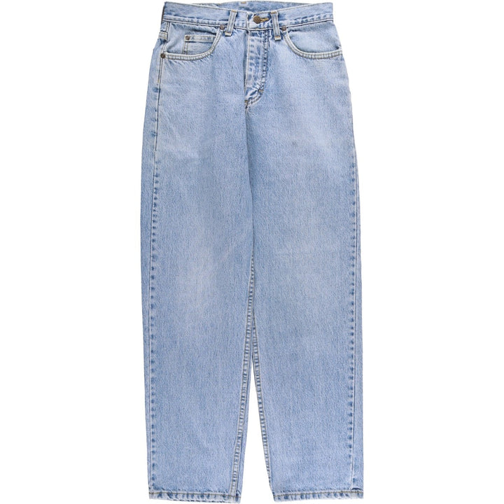 Lee RIDERS Riders Tapered Denim Pants, Women's, Size L (W28) cotton blue type Vintage Second Hand