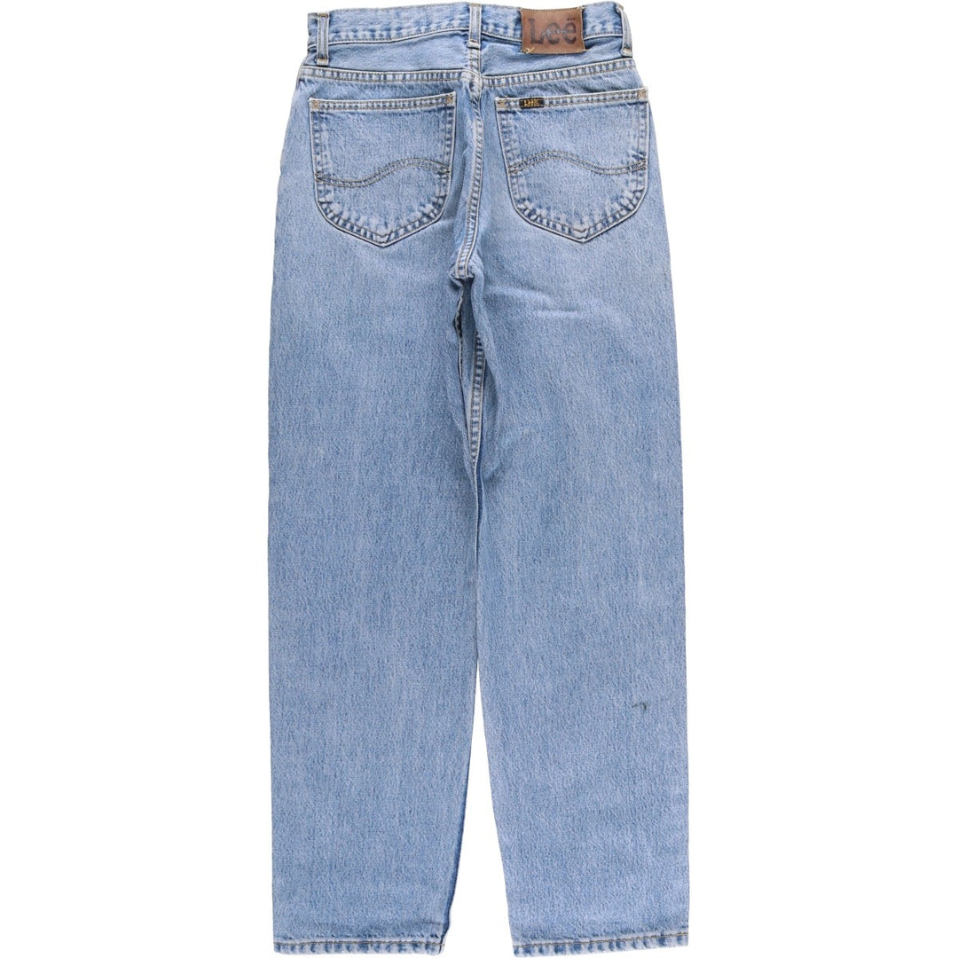 Lee RIDERS Riders Tapered Denim Pants, Women's, Size L (W28) cotton blue type Vintage Second Hand