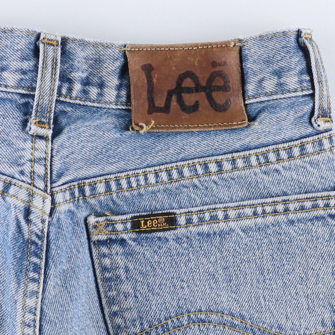 Lee RIDERS Riders Tapered Denim Pants, Women's, Size L (W28) cotton blue type Vintage Second Hand