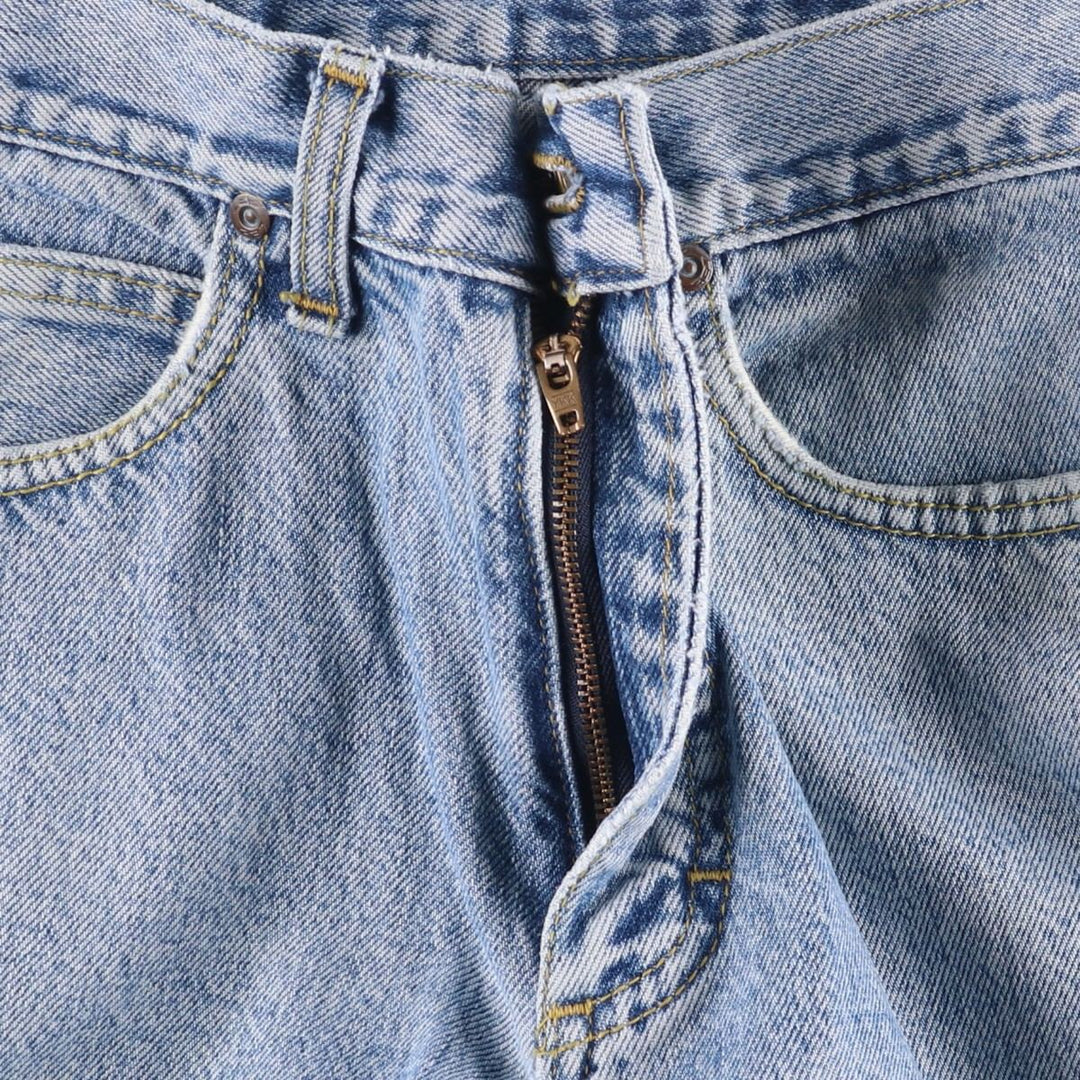 Lee RIDERS Riders Tapered Denim Pants, Women's, Size L (W28) cotton blue type Vintage Second Hand