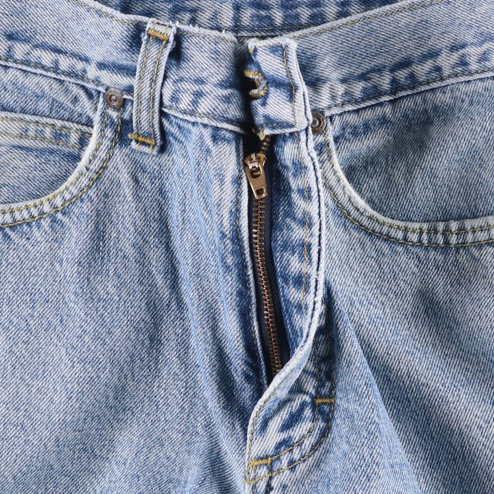 Lee RIDERS Riders Tapered Denim Pants, Women's, Size L (W28) cotton blue type Vintage Second Hand