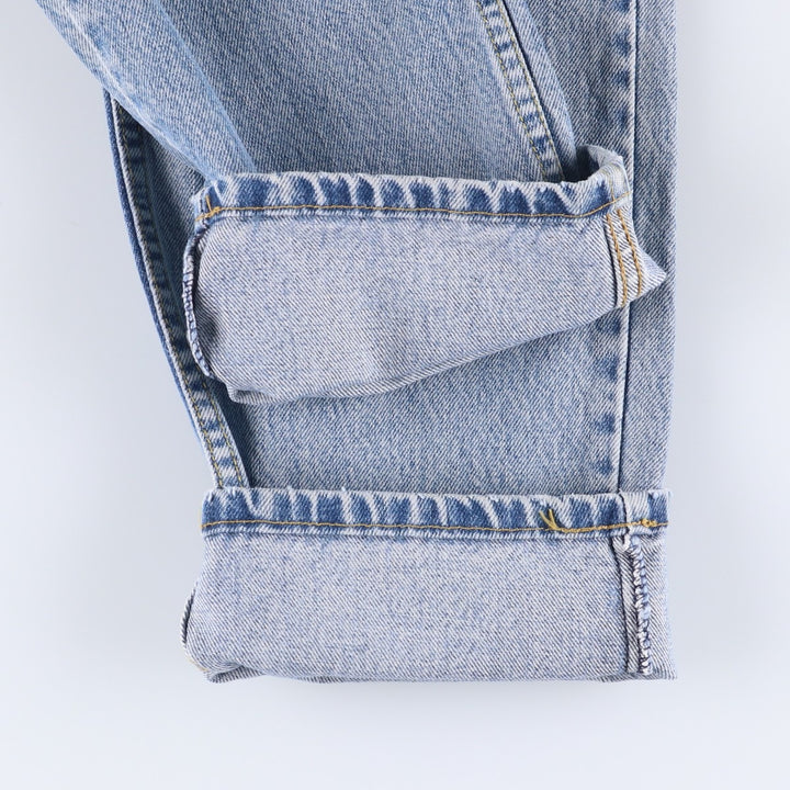 Lee RIDERS Riders Tapered Denim Pants, Women's, Size L (W28) cotton blue type Vintage Second Hand