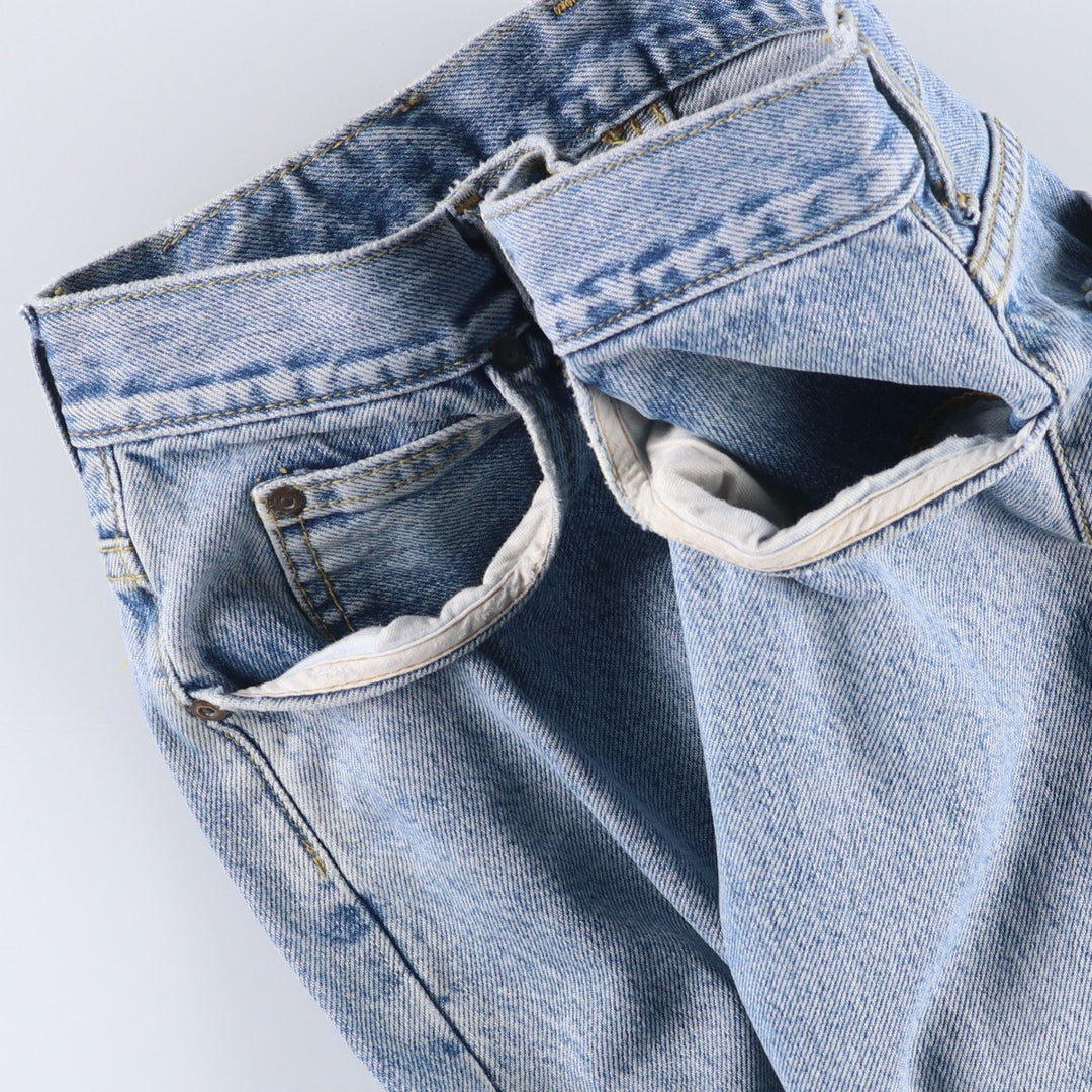 Lee RIDERS Riders Tapered Denim Pants, Women's, Size L (W28) cotton blue type Vintage Second Hand