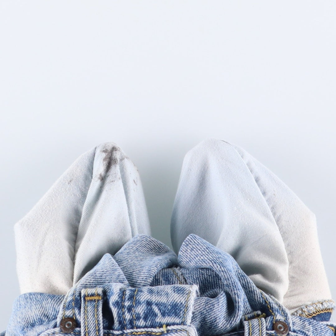 Lee RIDERS Riders Tapered Denim Pants, Women's, Size L (W28) cotton blue type Vintage Second Hand