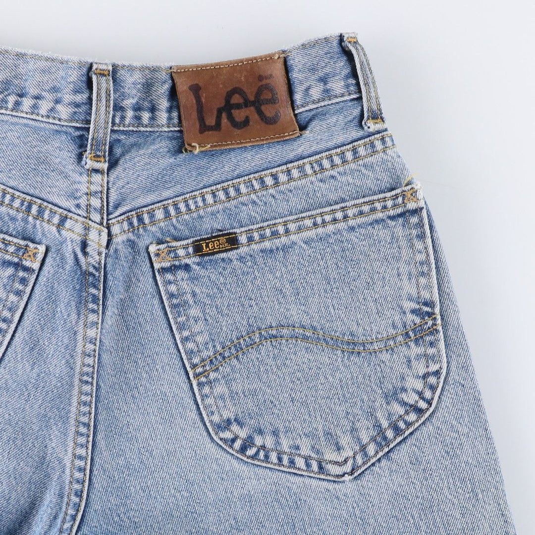 Lee RIDERS Riders Tapered Denim Pants, Women's, Size L (W28) cotton blue type Vintage Second Hand