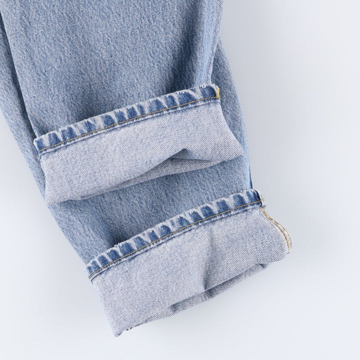 Lee RIDERS Riders Tapered Denim Pants, Women's, Size L (W28) cotton blue type Vintage Second Hand