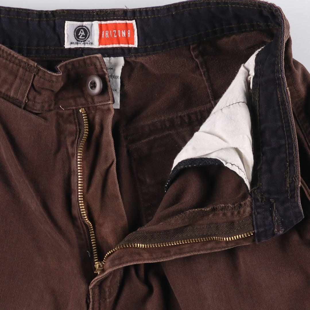 ARIZONA Cotton Pants, Women's Size S (W25) cotton brown type Vintage Second Hand