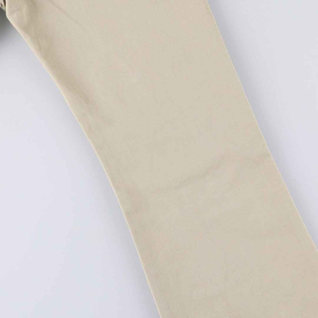 Abercrombie and Fitch Women's Bootcut Flare Pants, Size L (W29), Zipper Fly cotton Beige type Vintage Second Hand