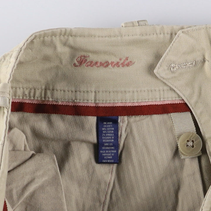 American Eagle Outfitters Bootcut Flare Pants, Women's Size L (W28) cotton Beige type Vintage Second Hand