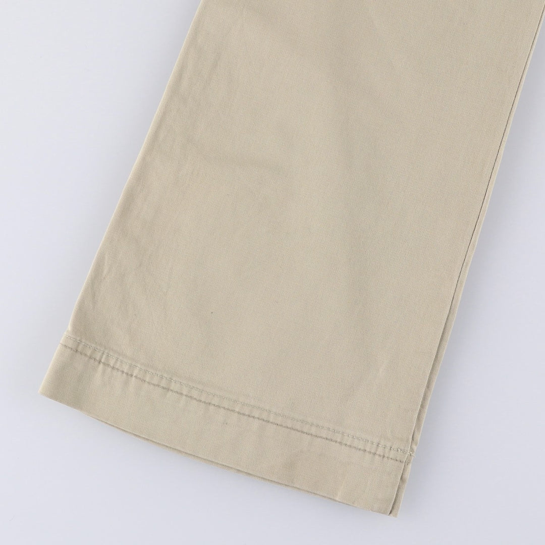 American Eagle Outfitters Bootcut Flare Pants, Women's Size L (W28) cotton Beige type Vintage Second Hand