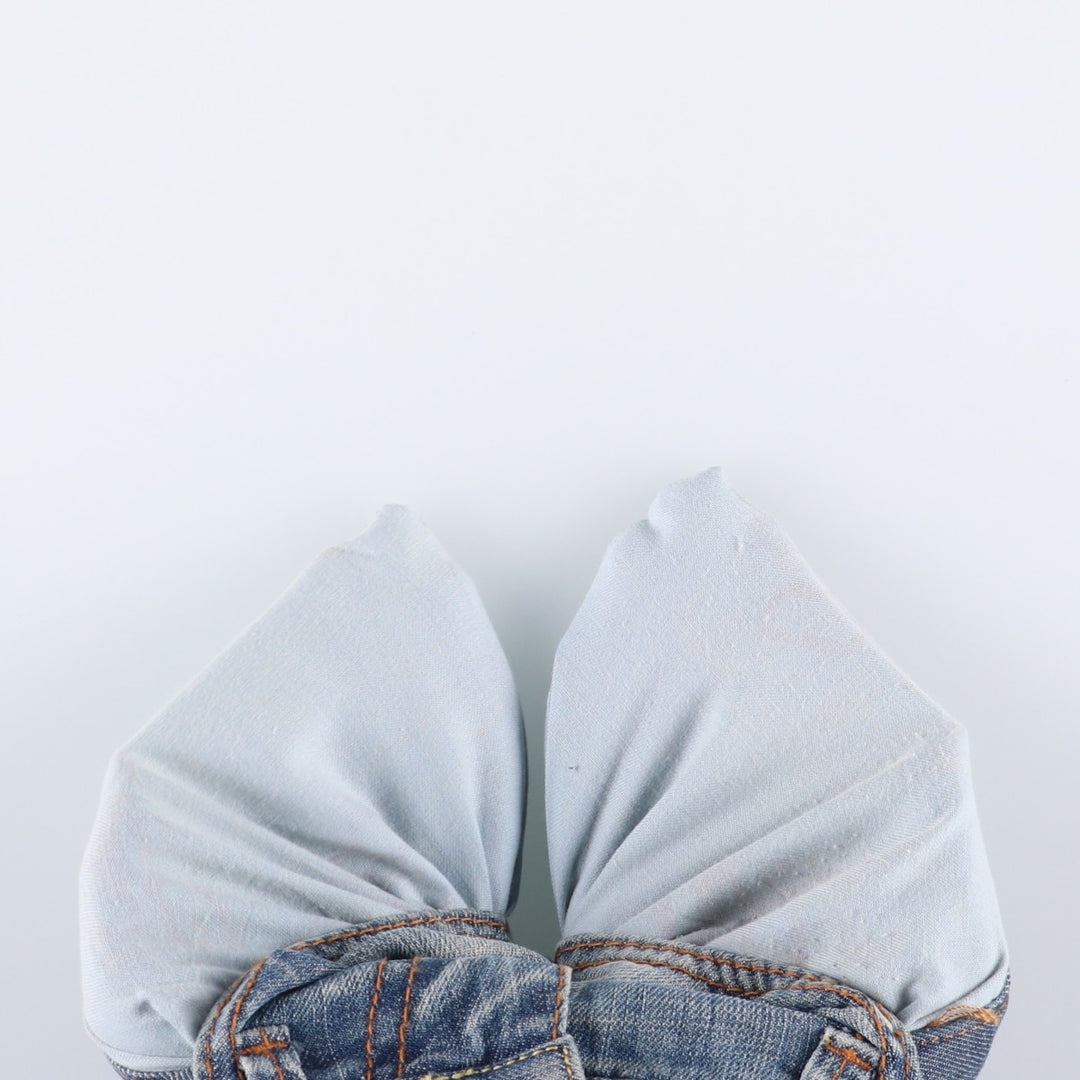 MISS SIXTY Flare Cut Denim Pants, Made in Italy, Women's Size M (W26) cotton blue type Vintage Second Hand