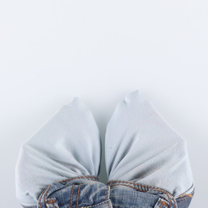 MISS SIXTY Flare Cut Denim Pants, Made in Italy, Women's Size M (W26) cotton blue type Vintage Second Hand