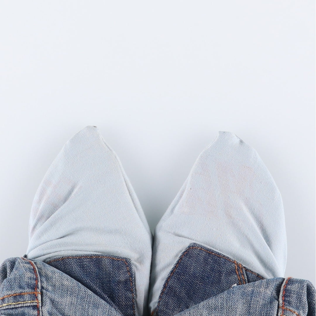 MISS SIXTY Flare Cut Denim Pants, Made in Italy, Women's Size M (W26) cotton blue type Vintage Second Hand