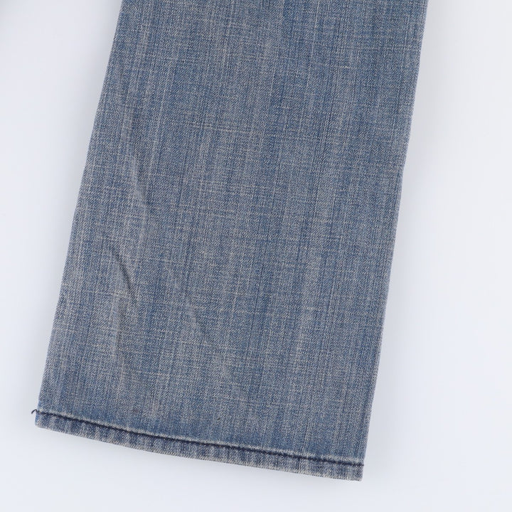 MISS SIXTY Flare Cut Denim Pants, Made in Italy, Women's Size M (W26) cotton blue type Vintage Second Hand
