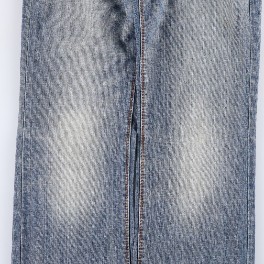 MISS SIXTY Flare Cut Denim Pants, Made in Italy, Women's Size M (W26) cotton blue type Vintage Second Hand