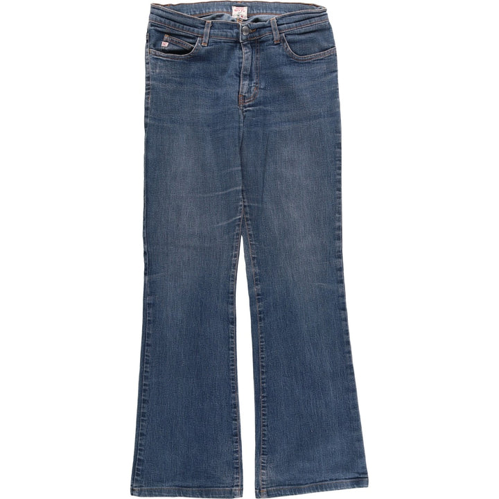 MISS SIXTY Flare Cut Denim Pants, Made in Italy, Women's Size M (W26) cotton blue type Vintage Second Hand