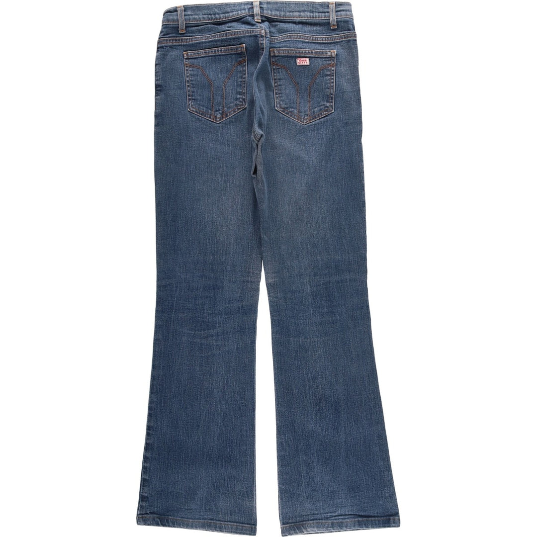 MISS SIXTY Flare Cut Denim Pants, Made in Italy, Women's Size M (W26) cotton blue type Vintage Second Hand