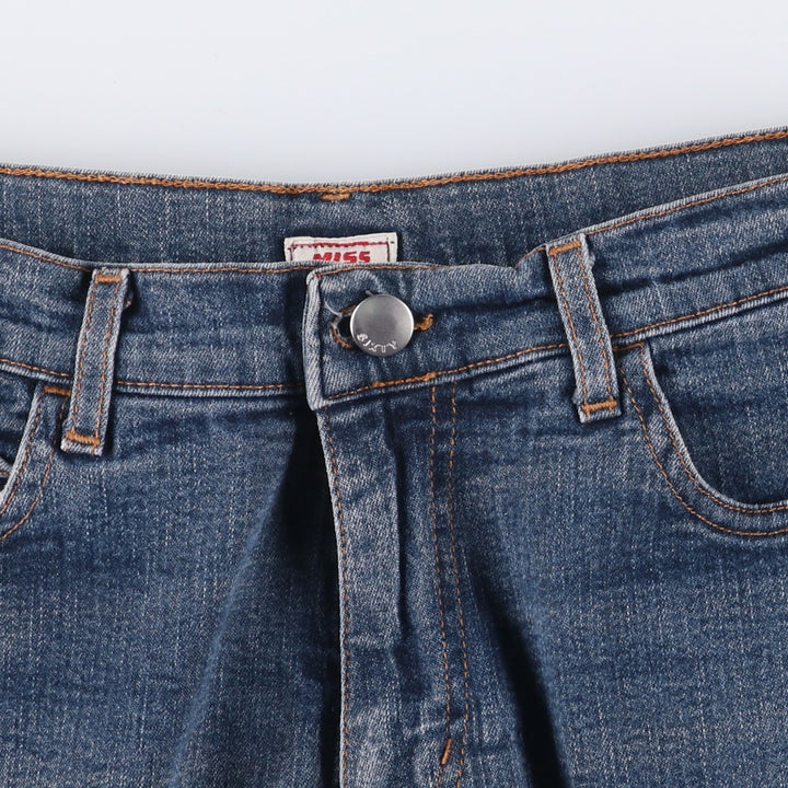 MISS SIXTY Flare Cut Denim Pants, Made in Italy, Women's Size M (W26) cotton blue type Vintage Second Hand