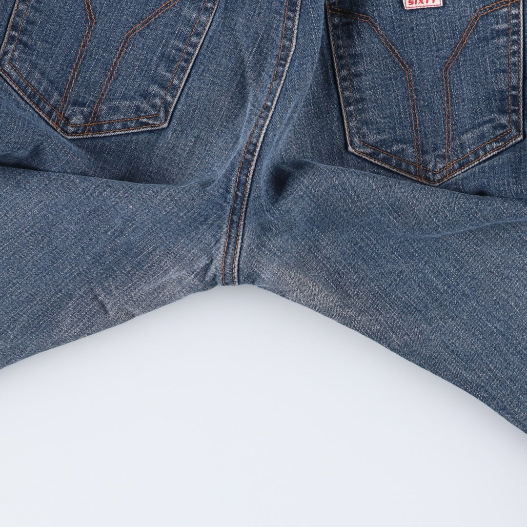 MISS SIXTY Flare Cut Denim Pants, Made in Italy, Women's Size M (W26) cotton blue type Vintage Second Hand