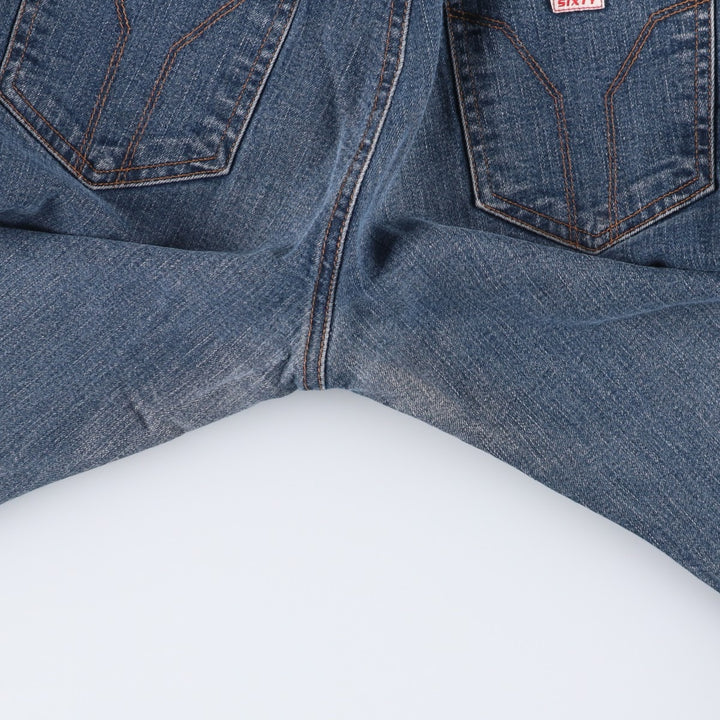 MISS SIXTY Flare Cut Denim Pants, Made in Italy, Women's Size M (W26) cotton blue type Vintage Second Hand