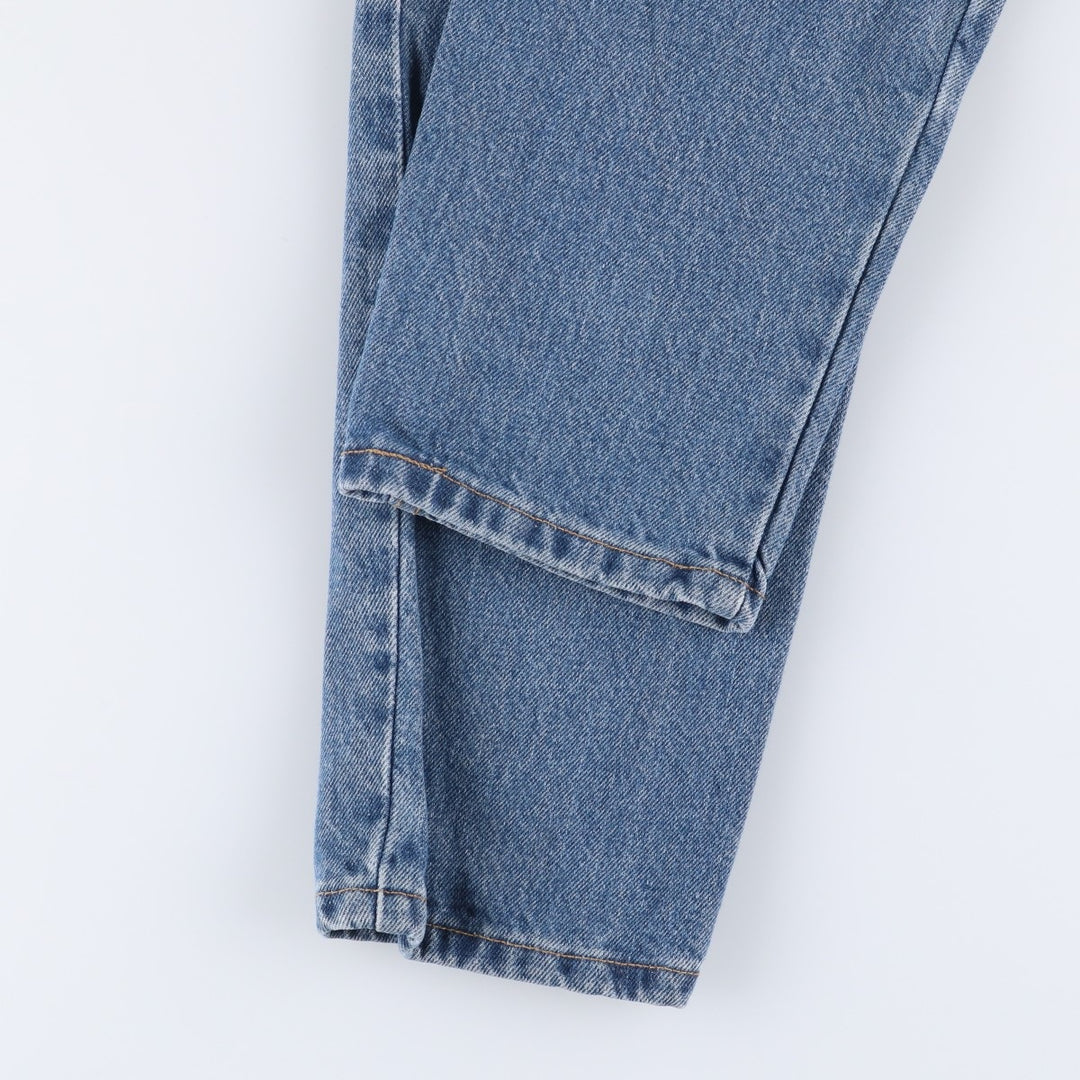 2000'S Levi's 550 Relaxed Fit Tapered Leg Denim Pants, Made in USA, Women's Size M (W26) cotton blue type Vintage Second Hand