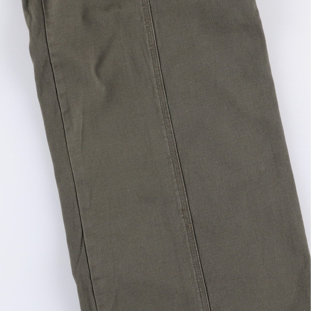 CREATOR Jeans Bootcut Flare Cargo Pants, Women's Size M (W26) cotton Khaki type Vintage Second Hand