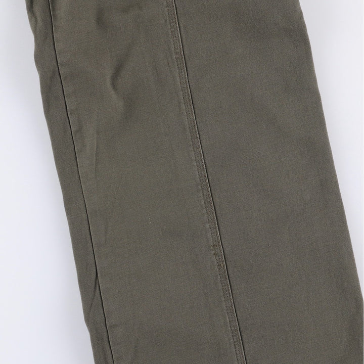 CREATOR Jeans Bootcut Flare Cargo Pants, Women's Size M (W26) cotton Khaki type Vintage Second Hand