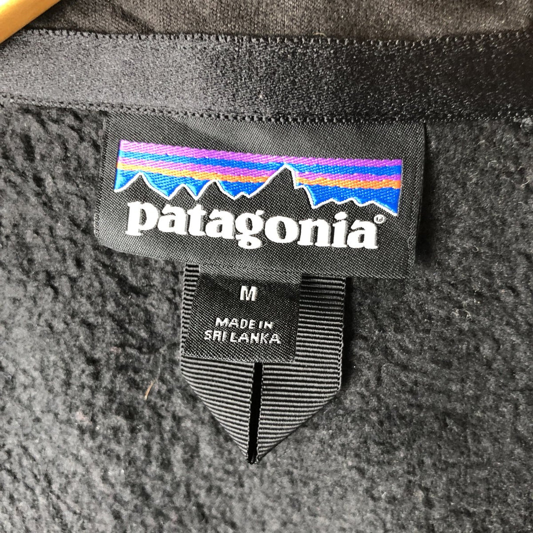 Patagonia Better Sweater Vest 25887FA19 Fleece Vest, Women's Size Medium polyester black type Vintage Second Hand