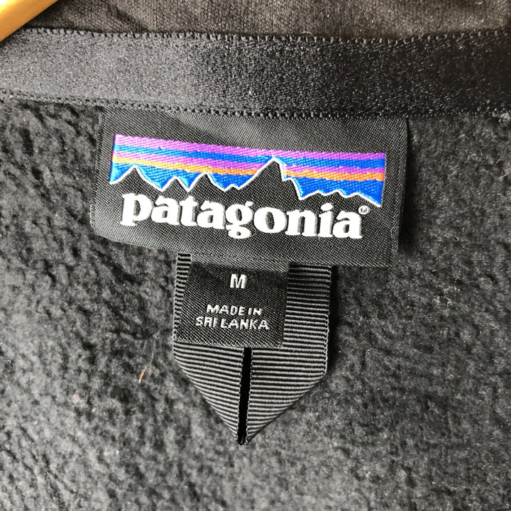 Patagonia Better Sweater Vest 25887FA19 Fleece Vest, Women's Size Medium polyester black type Vintage Second Hand