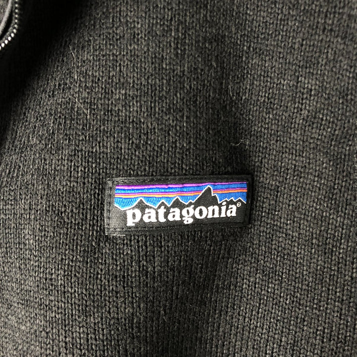 Patagonia Better Sweater Vest 25887FA19 Fleece Vest, Women's Size Medium polyester black type Vintage Second Hand