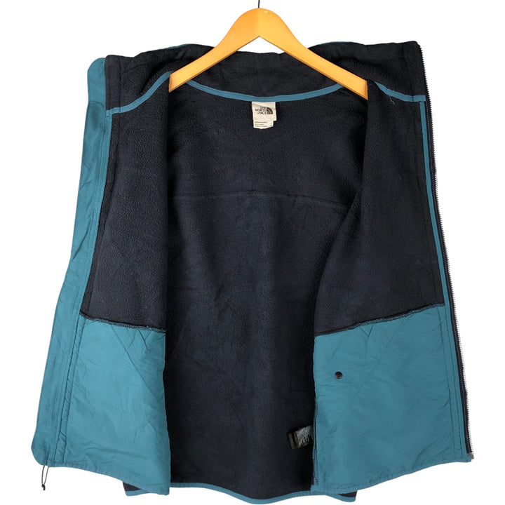 The North Face Fleece Vest, Men's Size L polyester navy blue type Vintage Second Hand