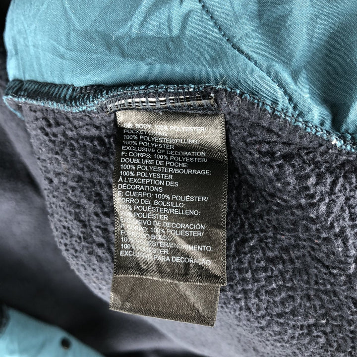 The North Face Fleece Vest, Men's Size L polyester navy blue type Vintage Second Hand