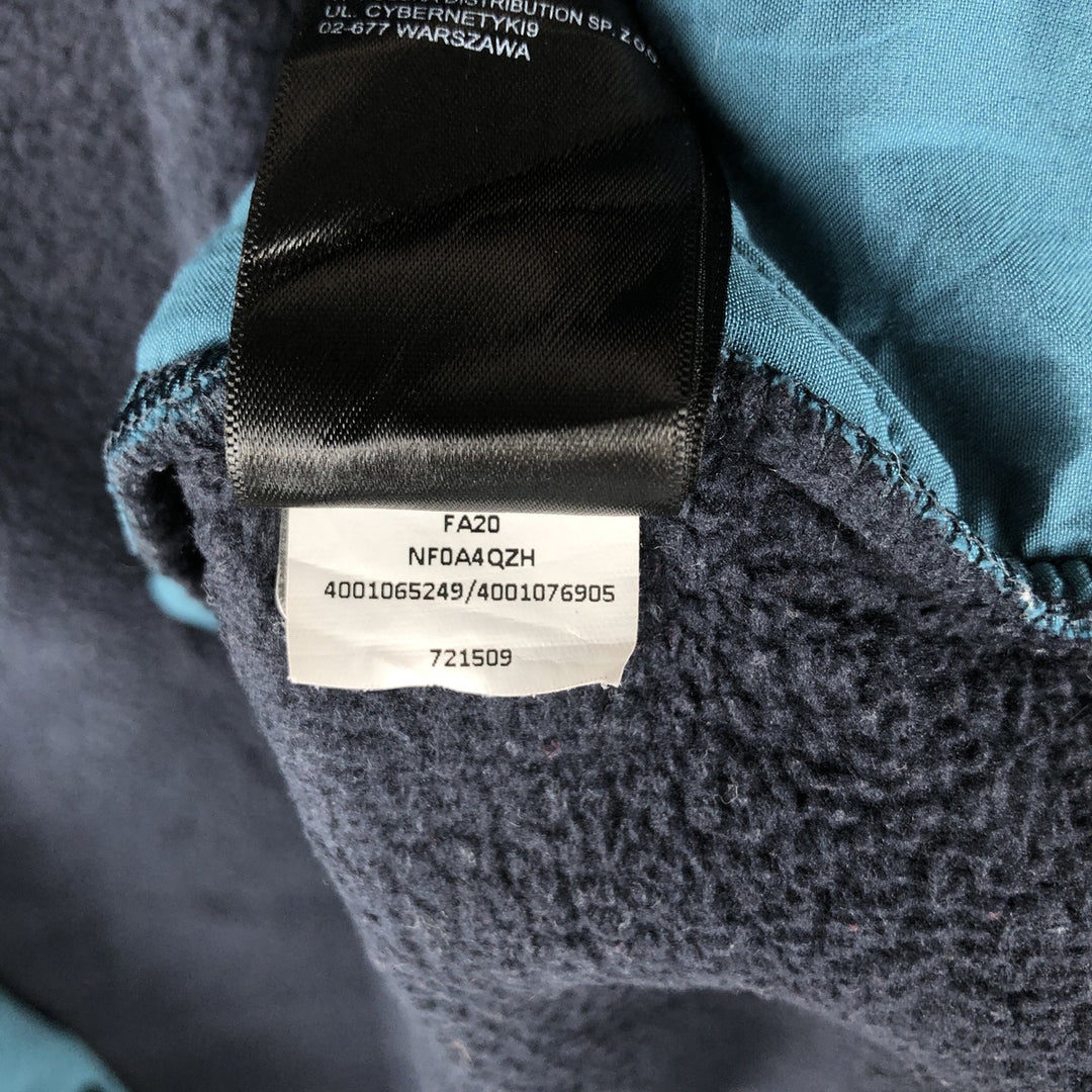 The North Face Fleece Vest, Men's Size L polyester navy blue type Vintage Second Hand