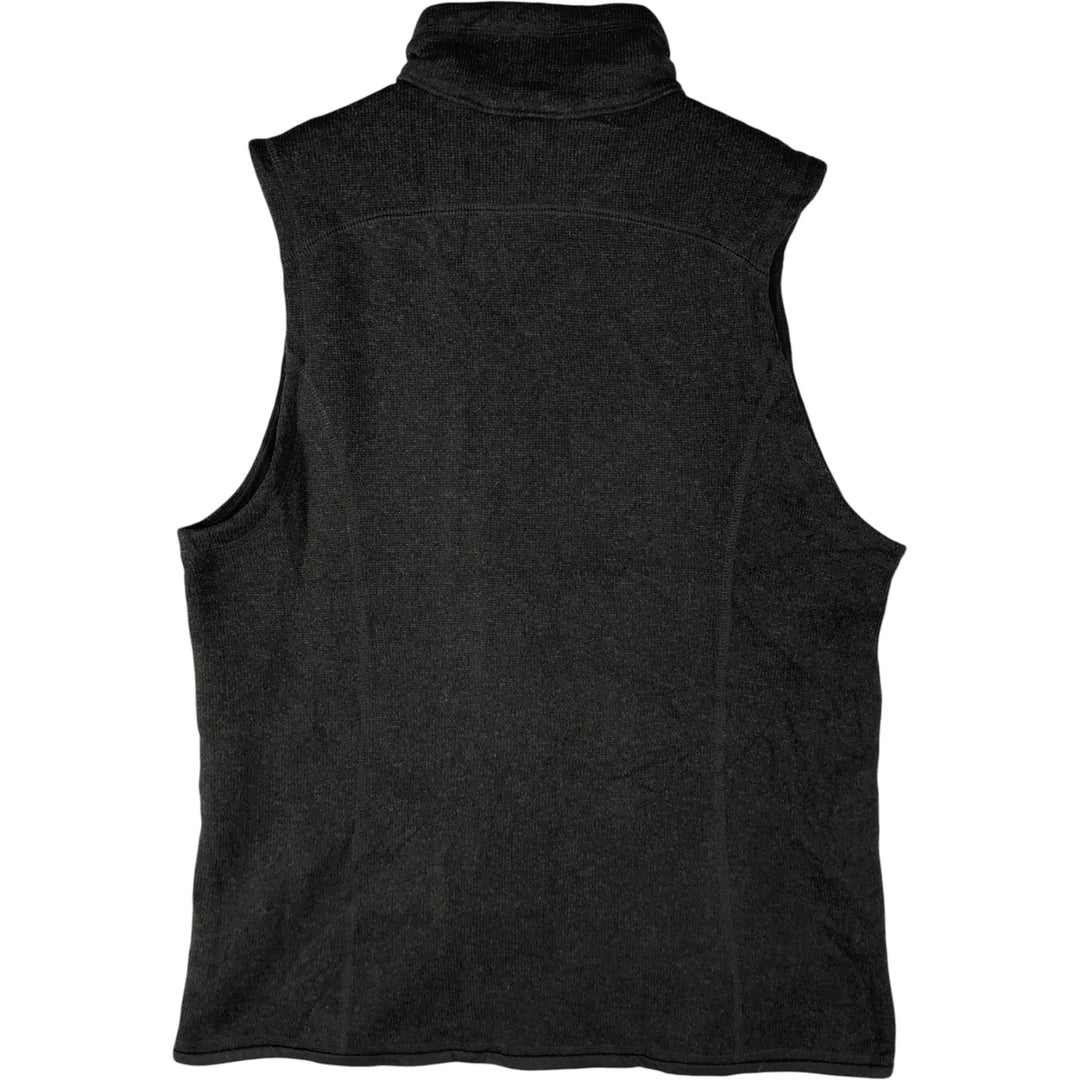 Patagonia Better Sweater Vest 25886FA15 Fleece Vest, Women's Size L polyester black type Vintage Second Hand
