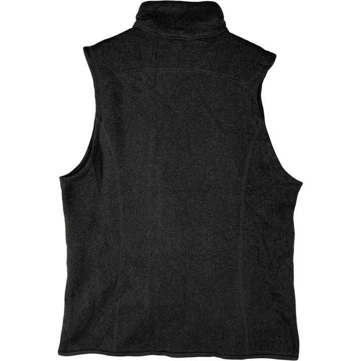 Patagonia Better Sweater Vest 25886FA15 Fleece Vest, Women's Size L polyester black type Vintage Second Hand