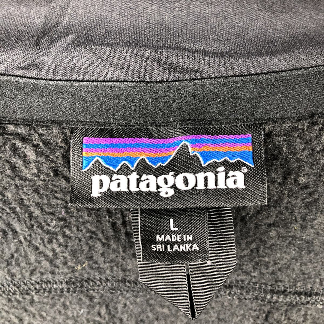 Patagonia Better Sweater Vest 25886FA15 Fleece Vest, Women's Size L polyester black type Vintage Second Hand