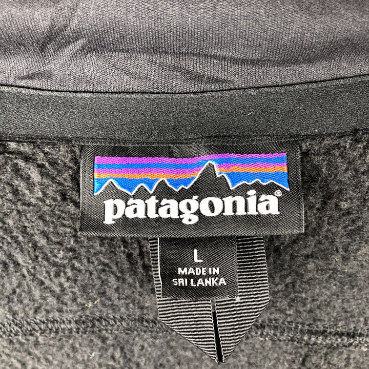 Patagonia Better Sweater Vest 25886FA15 Fleece Vest, Women's Size L polyester black type Vintage Second Hand