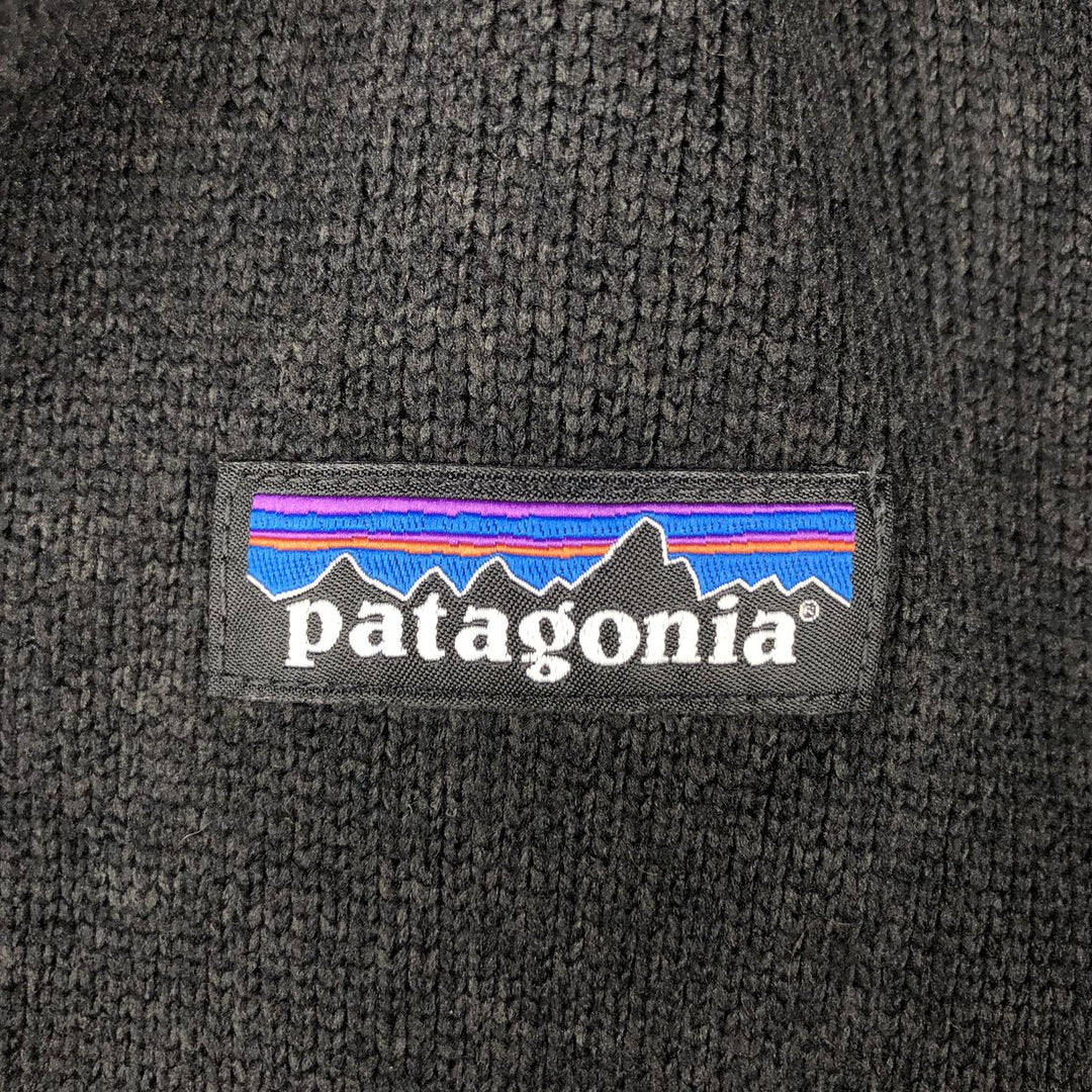 Patagonia Better Sweater Vest 25886FA15 Fleece Vest, Women's Size L polyester black type Vintage Second Hand