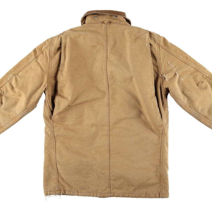 Carhartt Traditional Padded Duck Work Jacket, Men's Size L unclear ocher yellow type Vintage Second Hand
