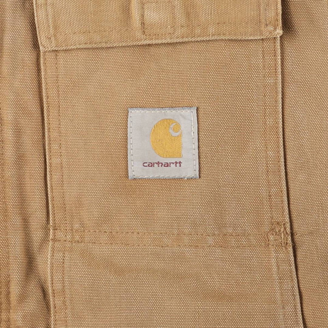 Carhartt Traditional Padded Duck Work Jacket, Men's Size L unclear ocher yellow type Vintage Second Hand