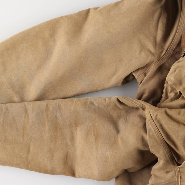 Carhartt Traditional Padded Duck Work Jacket, Men's Size L unclear ocher yellow type Vintage Second Hand